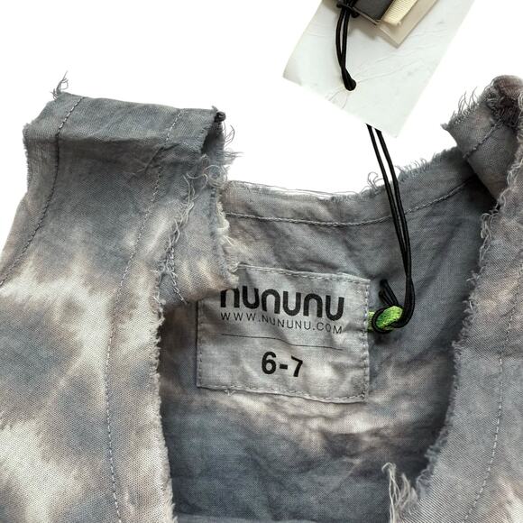 NWT Nununu Tie Dye Tank Top Size 6-7 - Picture 5 of 5